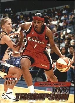 2001 Ultra WNBA #70 Tina Thompson Front