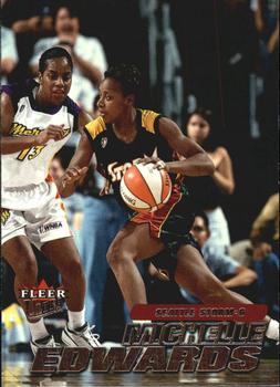 2001 Ultra WNBA #71 Michelle Edwards Front