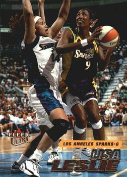 2001 Ultra WNBA #79 Lisa Leslie Front