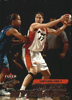 2001 Ultra WNBA #95 Vanessa Nygaard Front