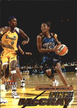 2001 Ultra WNBA #99 Nikki McCray Front