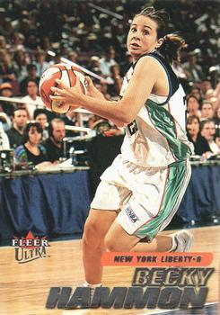2001 Ultra WNBA #102 Becky Hammon Front