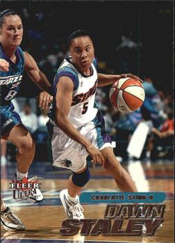 2001 Ultra WNBA #103 Dawn Staley Front