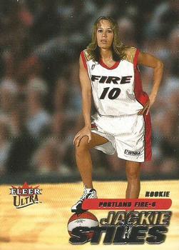 2001 Ultra WNBA #125 Jackie Stiles Front