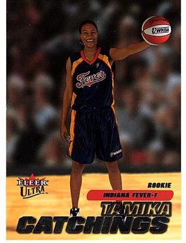2001 Ultra WNBA #127 Tamika Catchings Front
