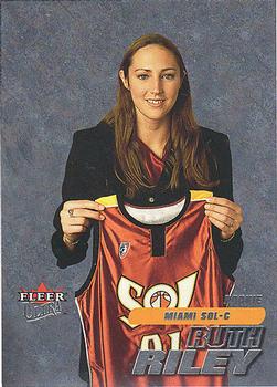 2001 Ultra WNBA #131 Ruth Riley Front