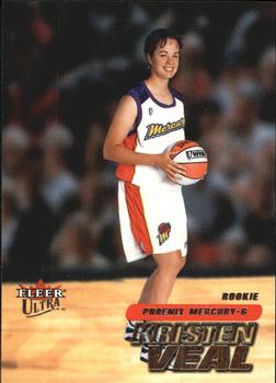 2001 Ultra WNBA #142 Kristen Veal Front