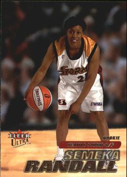 2001 Ultra WNBA #145 Semeka Randall Front