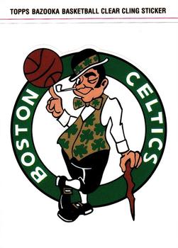 2005-06 Bazooka - Window Clings #NNO Boston Celtics Front