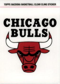 2005-06 Bazooka - Window Clings #NNO Chicago Bulls Front