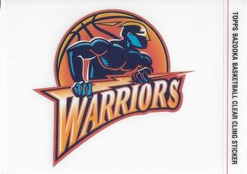 2005-06 Bazooka - Window Clings #NNO Golden State Warriors Front