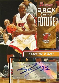 2005-06 Bowman - Back to the Future Autographs #BF-SO Shaquille O'Neal Front