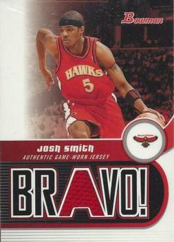 2005-06 Bowman - Bravo Relics #BV-JS Josh Smith Front