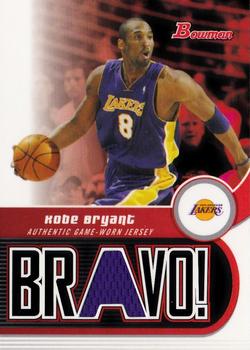 2005-06 Bowman - Bravo Relics #BV-KB Kobe Bryant Front