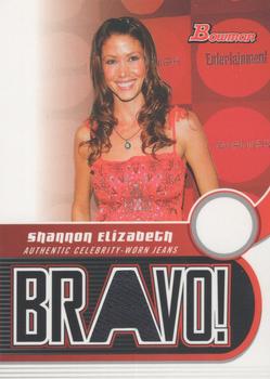 2005-06 Bowman - Bravo Relics #BV-SE Shannon Elizabeth Front