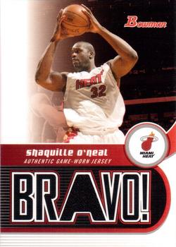 2005-06 Bowman - Bravo Relics #BV-SO Shaquille O'Neal Front