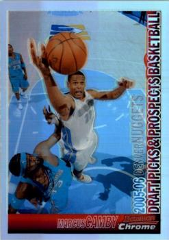 2005-06 Bowman - Chrome Refractors #6 Marcus Camby Front