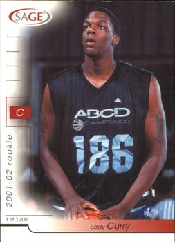 2001 SAGE #10 Eddy Curry Front