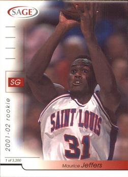 2001 SAGE #21 Maurice Jeffers Front