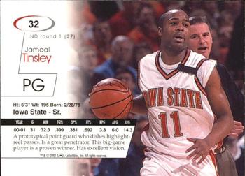 2001 SAGE #32 Jamaal Tinsley Back
