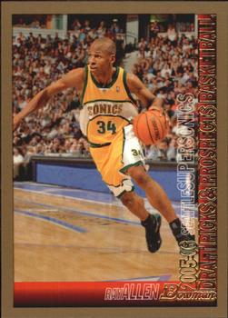 2005-06 Bowman - Gold #60 Ray Allen Front