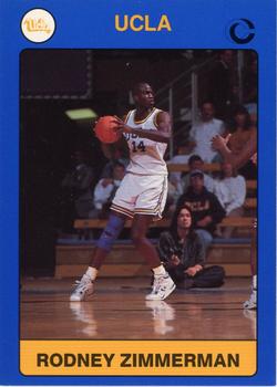 1991-92 Collegiate Collection UCLA #3 Rodney Zimmerman Front