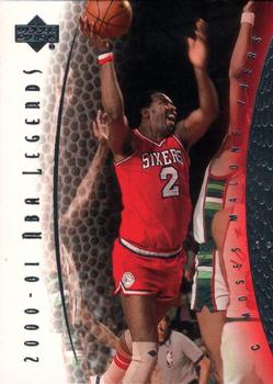 2000-01 Upper Deck Legends #13 Moses Malone Front