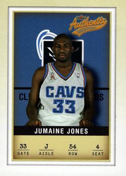 2001-02 Fleer Authentix #54 Jumaine Jones Front