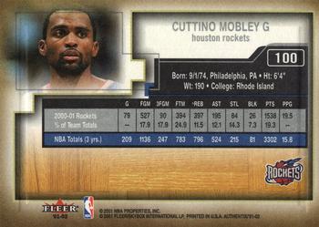 2001-02 Fleer Authentix #100 Cuttino Mobley Back