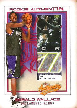 2001-02 Fleer Authentix #121 Gerald Wallace Front