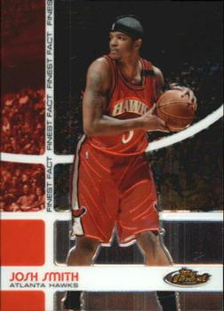 2005-06 Finest - Finest Fact #FF6 Josh Smith Front