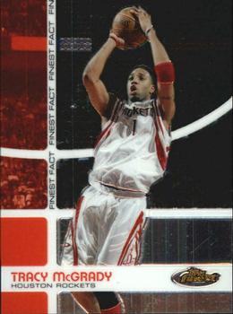 2005-06 Finest - Finest Fact #FF12 Tracy McGrady Front