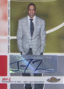 2005-06 Finest - Fact Autographs #FFAJZ Jay-Z Front