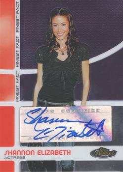 2005-06 Finest - Fact Autographs #FFASE Shannon Elizabeth Front