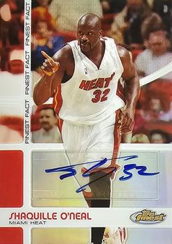 2005-06 Finest - Fact Autographs Refractors #FFASO Shaquille O'Neal Front