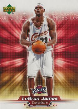 2005 Upper Deck Collectibles LeBron James Collectible Tin and Watch Factory Set #LBJ-8 LeBron James Front