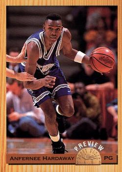1993 Classic Draft Picks - Previews #NNO Anfernee Hardaway Front