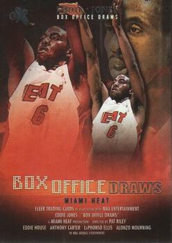 2001-02 E-X - Box Office Draws #BD 6 Eddie Jones Front