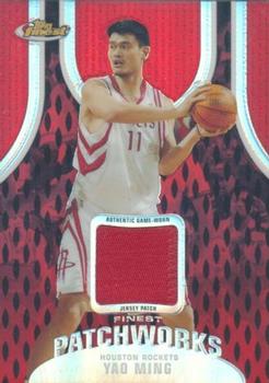 2005-06 Finest - Patchworks Refractors #FPR-YM Yao Ming Front