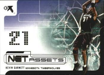 2001-02 E-X - Net Assets #NA 3 Kevin Garnett Front