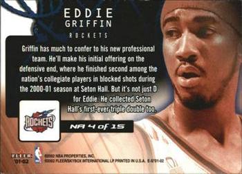 2001-02 E-X - Net Assets #NA 4 Eddie Griffin Back