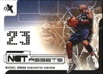 2001-02 E-X - Net Assets #NA 10 Michael Jordan Front
