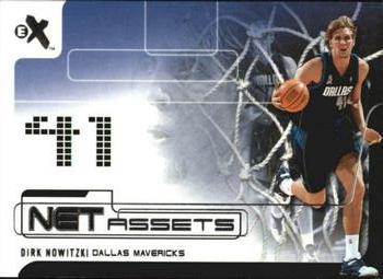 2001-02 E-X - Net Assets #NA 14 Dirk Nowitzki Front