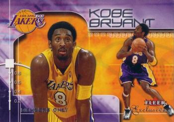 2001-02 Fleer Exclusive #115 Kobe Bryant Front