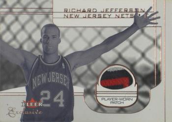 2001-02 Fleer Exclusive #124 Richard Jefferson Front