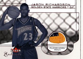 2001-02 Fleer Exclusive #136 Jason Richardson Front