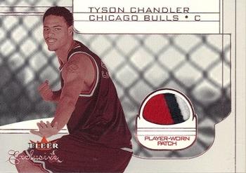 2001-02 Fleer Exclusive #142 Tyson Chandler Front