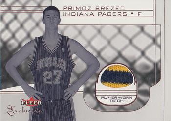 2001-02 Fleer Exclusive #149 Primoz Brezec Front