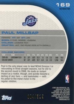 2005-06 Finest - Refractors Red #169 Paul Millsap Back