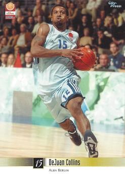 2003 City-Press BBL Playercards #14 DeJuan Collins Front